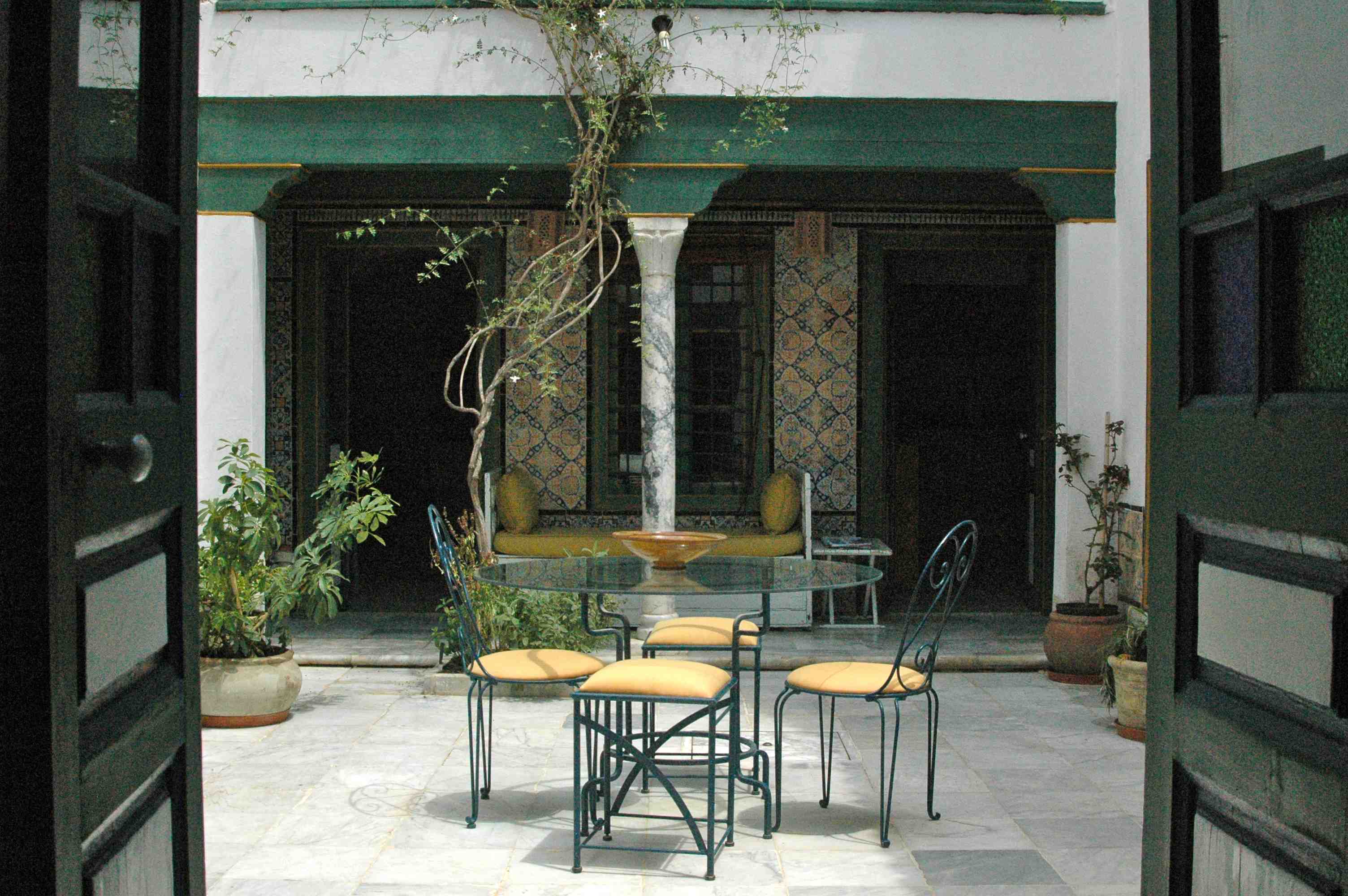 patio chambre d'hôtes